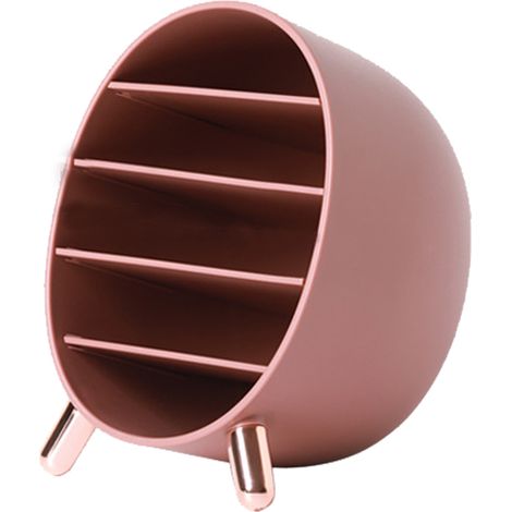 Boite De Rangement Pour Maquillage - Support 5 Compartiments - En PP - Pour Bureau Et Salle De Bain - 1 Piece (1/5)