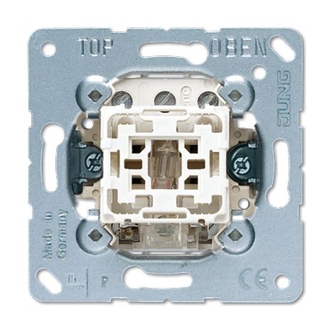 Jung Interruptor basculante de control (mecanismo) 16 AX 400 V, Apagado 3 polos 503 KOU