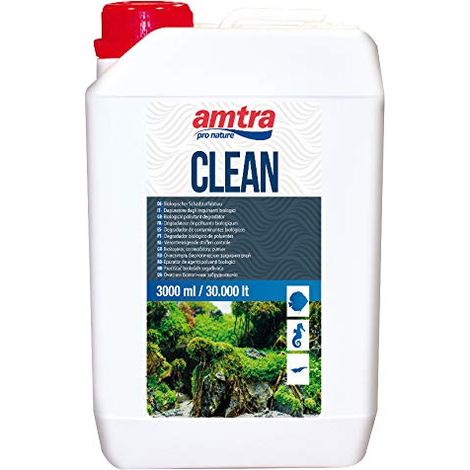 Amtra clean depuratore d’acqua naturale per acquari riduce i cambi d’acqua 3000 ml (1/3)
