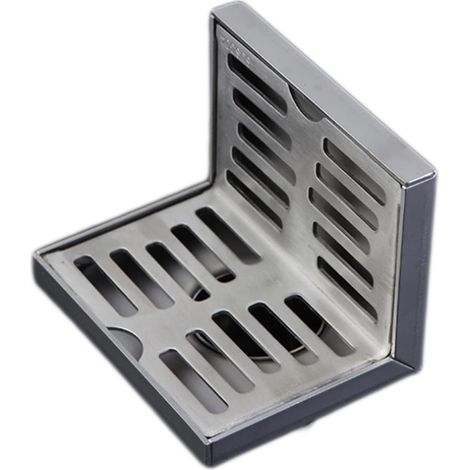 Siphon de sol salle bain, bain avec insert en acier inoxydable (1/5)