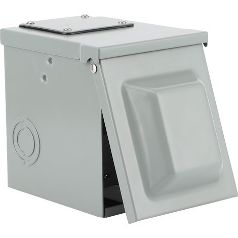 Prise électrique étanche 50A 125V/250V boîtier extérieur imperméable pour camping-car, caravane, véhicule électrique (1/5)