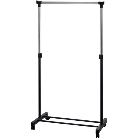 TrendLine Garderobenständer mit Rollen 87 x 43 x 95 cm Garderobenständer