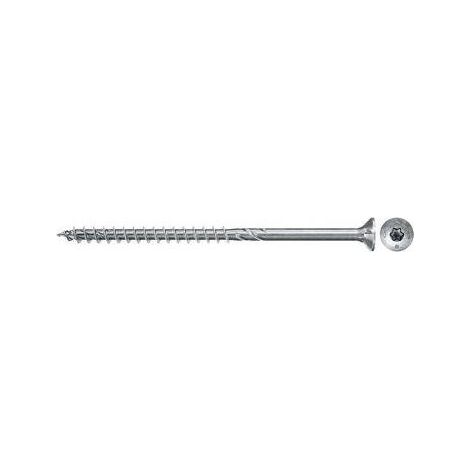 FISCHER 670166 PowerFast II FPF II CTP 4,0x35 BC 1000 con cabeza avellanada, engarce TX, rosca parcial y cincado