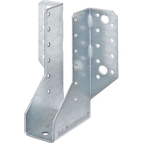 Sabot de poutre type A à ailes extérieures 34 x 143 mm – Acier galvanisé sendzimir – Marque