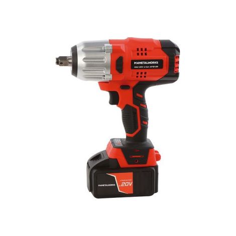 Llave de impacto BT06E 1/2" - 600 nm 20 v + Juego de vasos de impacto