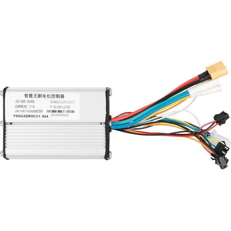 Compatible avec le contrôleur 48V du scooter Kugoo M4M4PRO, la carte mère du moteur sans balais intelligent et le tableau de bord à 6 broches. (1/5)