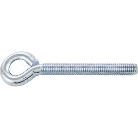 Ringschrauben mit metrischem Gewinde ø M8x80 mm Ösenschrauben verzinkt-blau