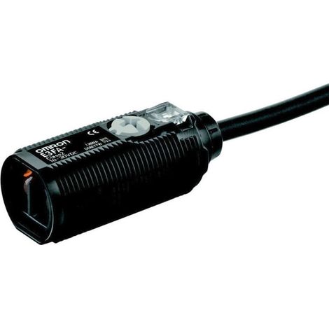 Sensore fotoelettrico M18 in ABS PNP impulso luce/buio cavo 2 m Omron E3FA-DP12 2M