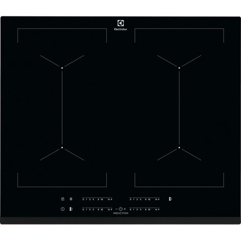 table de cuisson à induction 7350w 4 foyers noir - eiv644 - electrolux (1/5)