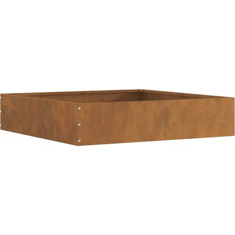 Bordure de Pelouse Rouillé 60 x 60 x 13 cm CFW731425 (1/5)