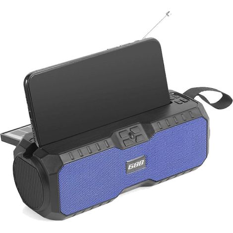 Solarbetriebener Bluetooth 5.0-Lautsprecher mit 1200-mAh-Akku für den Bürogebrauch