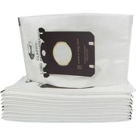 pair Sac de poussière de sacs d\\\\'aspirateur de 10 morceaux pour le filtre d\\\\'aspirateur d\\\\'Electrolux et S-BAG (1/4)