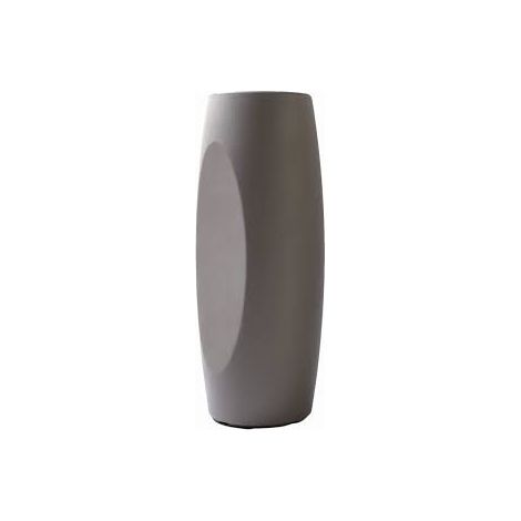 VASO ALTO 100CM, VASO LINCE, VASO QUADRATO ALTO IN RESINA, NO PLASTICA - Colore: tortora