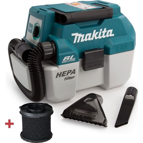 Makita DVC750LZ 18V Brushless Wet & Dry Vacuum Cleaner LXT L-Class + Wet Filter (1/5)