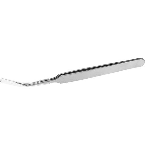 Pince à épiler en acier inoxydable anti-acné et points noirs, outil de beauté pour le visage (pointe oblique 8,7 cm) (1/5)