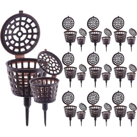 Lot de 20 boîtes à engrais en plastique pour le jardinage et accessoires de jardinage (1/5)
