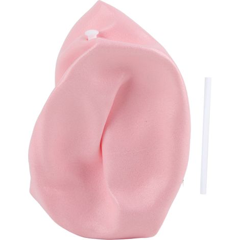 Lot antidéflagrant 25cm pour yoga, pilates, grossesse et fitness - Ballon d'exercice lourd rose (1/5)
