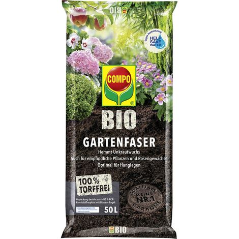 COMPO BIO Gartenfaser torffrei - 50 Liter