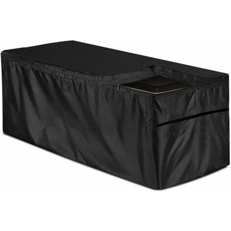Tigrezy Abdeckung für Aufbewahrungsbox 1306071CM, wasserdichte Abdeckung für Garten-Aufbewahrungsbox/Aufbewahrungskoffer, Schutzhülle für Bank-Aufbewahrungsbox