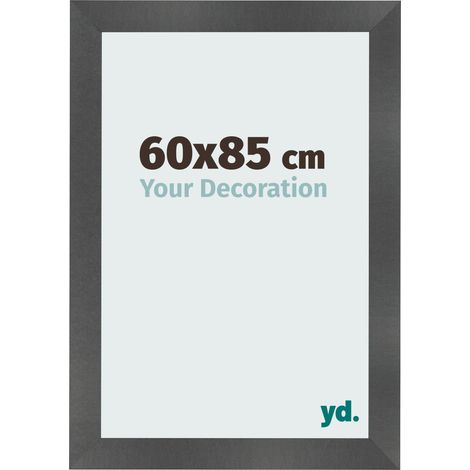 yd. - Cadre photo 60x85 - Noir Mat - MDF - Pisa (1/5)