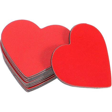 Lot de 40 jolis aimants décoratifs pour réfrigérateur - 300 x 300 x 010 cm - Rose (1/5)