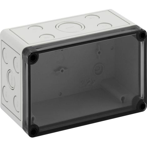 Coffret d'installation Spelsberg TK PC 1811-9-TM 13700601 gris clair 110 x 180 x 90 Polystyrène, Polycarbonate, Polyuré (1/2)