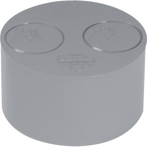 Nicoll – Tampon de réduction opercule mâle Ø93mm – 2 emboîtures femelles Ø40mm – PVC lisse pour raccordement canalisations – Usage en espaces confinés