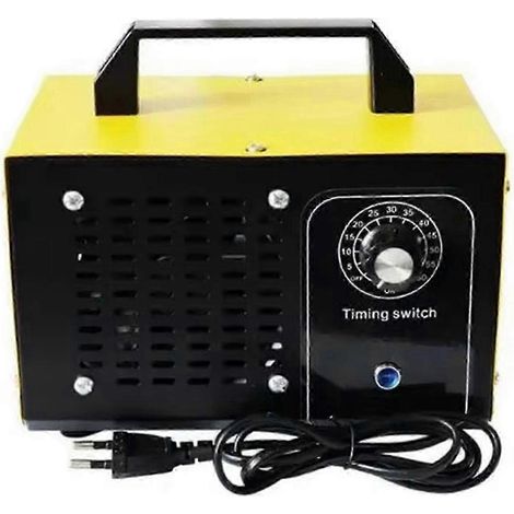 Purificateur d'air générateur d'ozone 60 g/h Désinfection et stérilisation à l'ozone Élimine le formaldéhyde Prise UE (1/4)