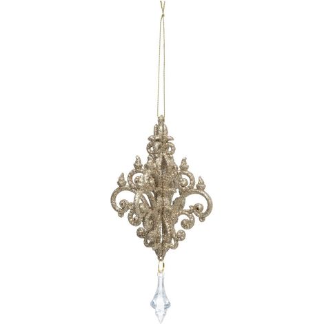Araña dorada de 17 cm para decorar el árbol - Atmosphera créateur d'intérieur