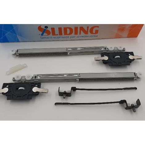 KIT SCORREVOLE SLIDING mod.COLIBRI' CLIP RAPIDA + 2 DECELERATORI (1/5)