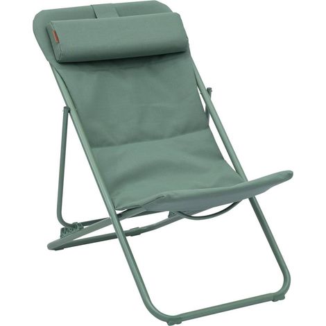 Sedia da giardino pieghevole mirael impilabile - verde alloro - Hespéride (1/5)