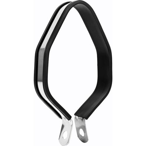 Support d'échappement de moto, support de montage hexagonal pour silencieux d'échappement de moto, accessoires de moto (couleur primaire) Modification/installation/performance de voiture (1/4)