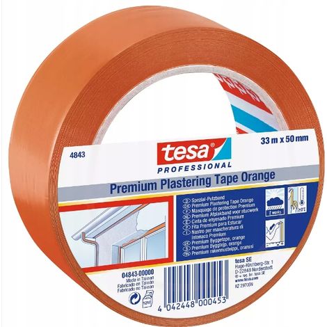 312501 tesa Gipsband orange 33 m : 50 mm (1/3)
