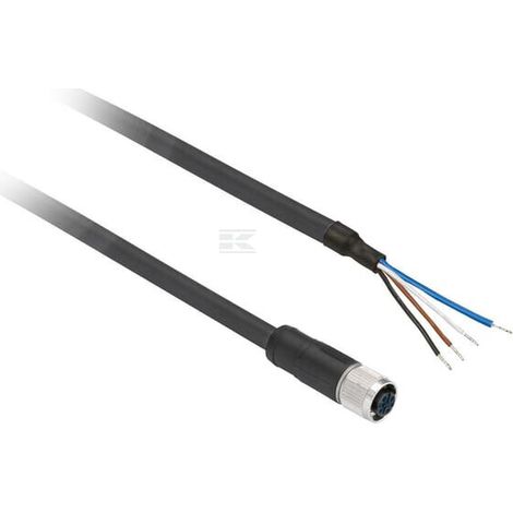 Sensor cable straight M8 4 pin,10m TELEMECANIQUE XZCP0941L10