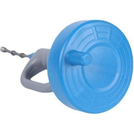 13M Furet Deboucheur Canalisation WC , Serpent de Plombier Kit Debouchage Canalisation Professionnel pour Toilette , Cuisine , Drain de Baignoire , Salle Bain , Evier , avec Gants , Sac , Chaîne de Vi (1/4)