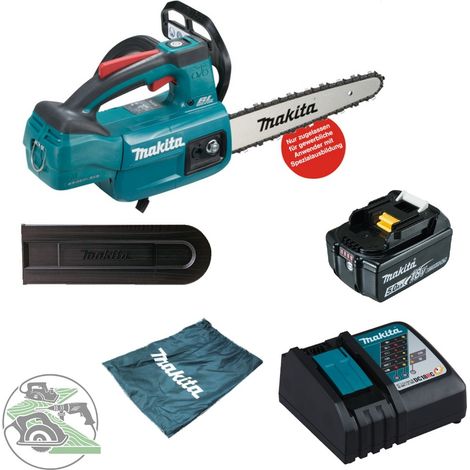 Makita Akku-Kettensäge DUC254CZ 18V + Akku 5,0 Ah BL1850B + Ladegerät DC18RC (1/5)