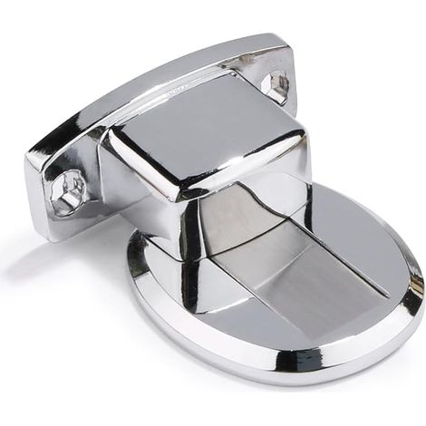 Arrêt de Porte Magnétique - Alliage de Zinc Gris Foncé - Évite les Chocs Contre les Murs - Maintient les Portes Intérieures Ouvertes (1/5)