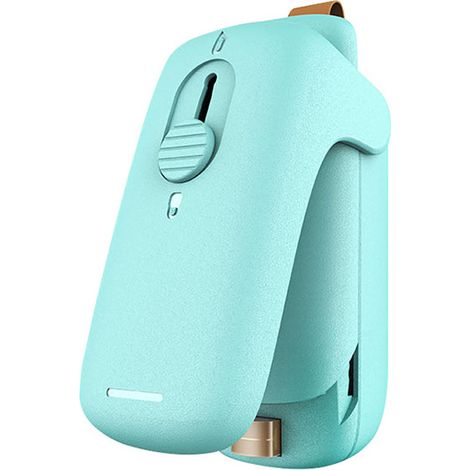 Mini scelleuse de sacs, scelleuse sous vide thermique portable, scelleuse thermique 2 en 1 (1/5)