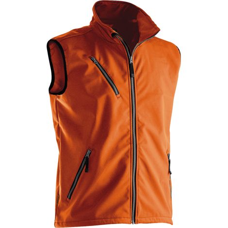 Gilet softshell Jobman 7502 orange L