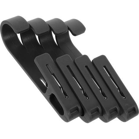 de 4 cintres Healeved en ABS avec pinces pour chaussettes et (1/5)