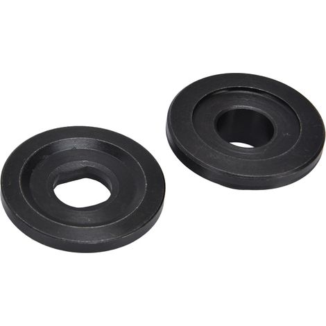 paire de lames de scie à éclisses en aluminium, accessoires pour outils électriques, plaque de pression, noir (1/5)