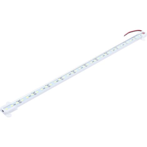 Barre lumineuse rigide en aluminium blanc jour 50 cm, 36 LED SMD 5630 (1/4)