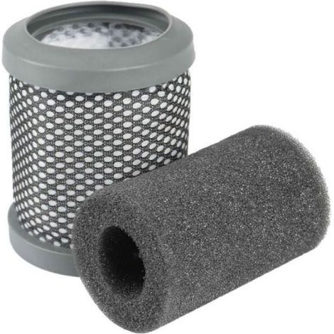 Filtre et éponge, compatible avec l'aspirateur Hoover T116, 2 moteurs d'aspiration (1/3)