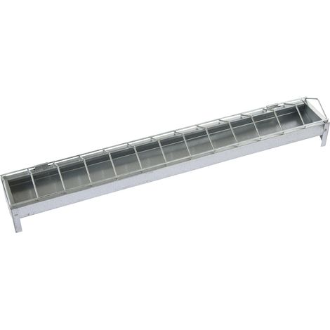 Kerbl Futtertrog für Hühner LxB 50x7 cm Futterautomat
