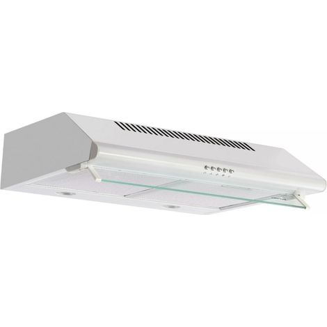 Capota con visera de 60 cm, 322 m³/h, blanca - AHC632WH - Airlux - (1/3)
