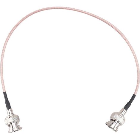 Lot de 4 câbles 3G HD SDI avec connecteur BNC, 30 cm, 75 ohms, compatibles avec les caméras et équipements vidéo BMCC. Prend en charge les formats vidéo HD-SDI, 3G-SDI, 4K et 8K. WHBYV (1/4)