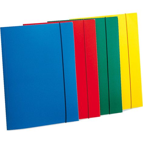 Fellowes Holos A4 3-Klappen-Ordner mit Gummiband, Sandgelb, aus recyceltem Polypropylen