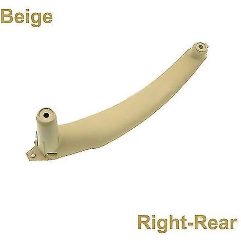Accoudoir de voiture beige et noir, poignée de porte intérieure gauche et droite, garniture de panneau de traction pour BMW E70 E71 X5 X6 (1/5)