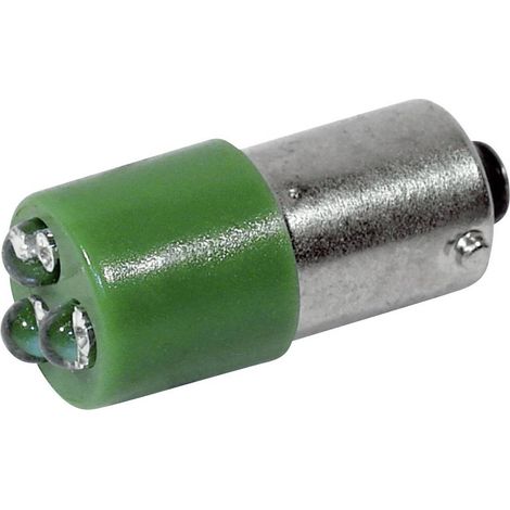 CML Innovative Technologies 18626231 Voyant de signalisation LED vert BA9S 230 V/AC 450 mcd
