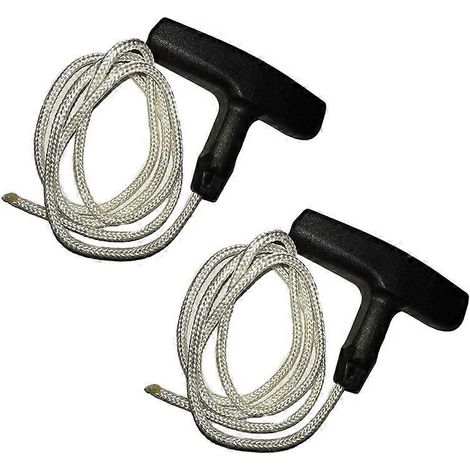 Tondeuse à gazon - Lanceur à rappel - Outils - Pièces détachées - Poignée de rechange - Câble de traction (1/4)